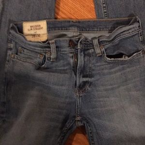 Hollister slim straight jeans